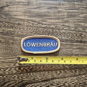 Lowenbrau Germany Beer Brewery Retro Vintage Patch